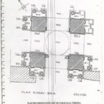 Plan de la porte Caracalla de tébessa