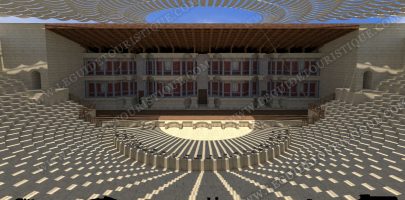 reconstitution du théâtre de Khemissa