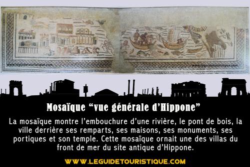 Mosaïque “vue générale d’Hippone”