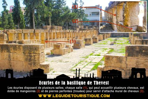 Ecuries de la basilique de Thevest