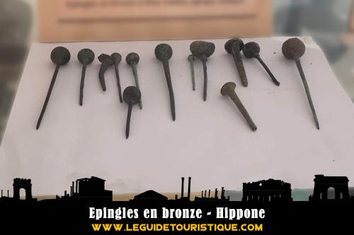 Epingles en bronze - Hippone