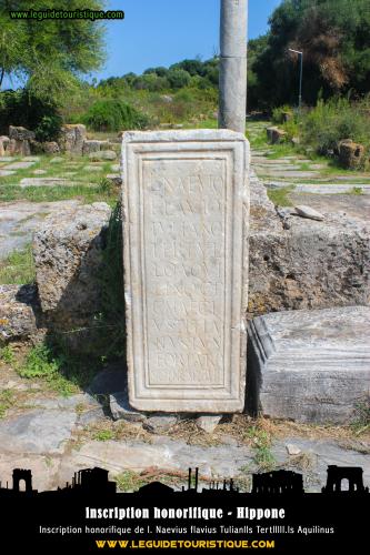 Inscription honorifique romaine