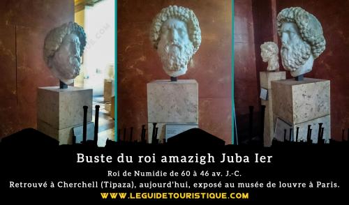 Buste du roi Juba Ier