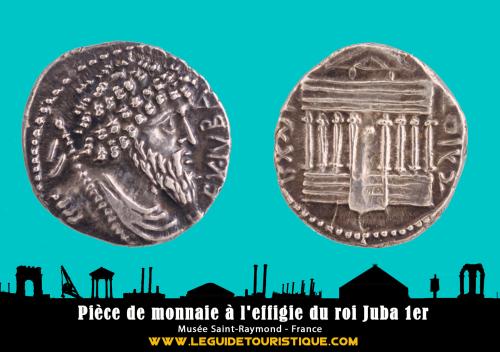 Monnaie à l'effigie du roi Juba 1