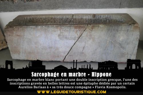 Sarcophage en marbre