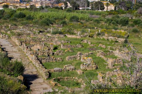 Hippone vue de la colline