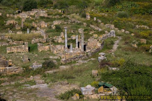 Hippone vue de la colline