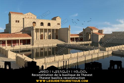 Reconstitution de la basilique de Tébessa